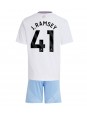 Aston Villa Jacob Ramsey #41 Bortedraktsett Barn 2024-25 Korte ermer (+ bukser)